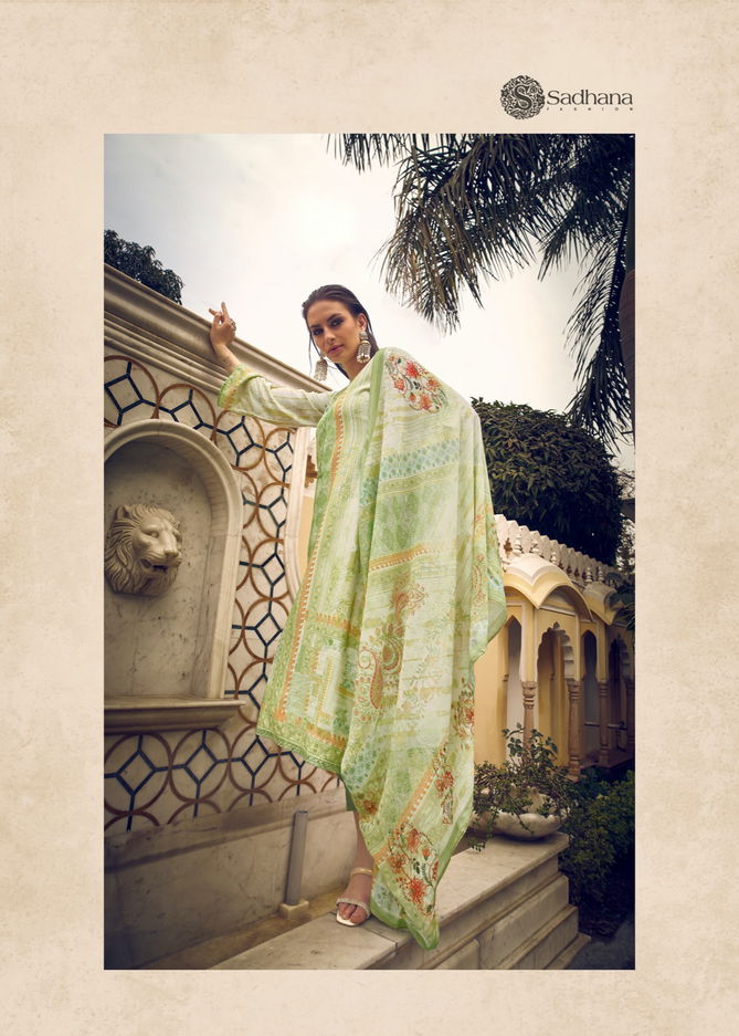 Ryssa By Sadhana Heavy Muslin Silk Printed Salwar Kameez Wholesale Shop In Surat